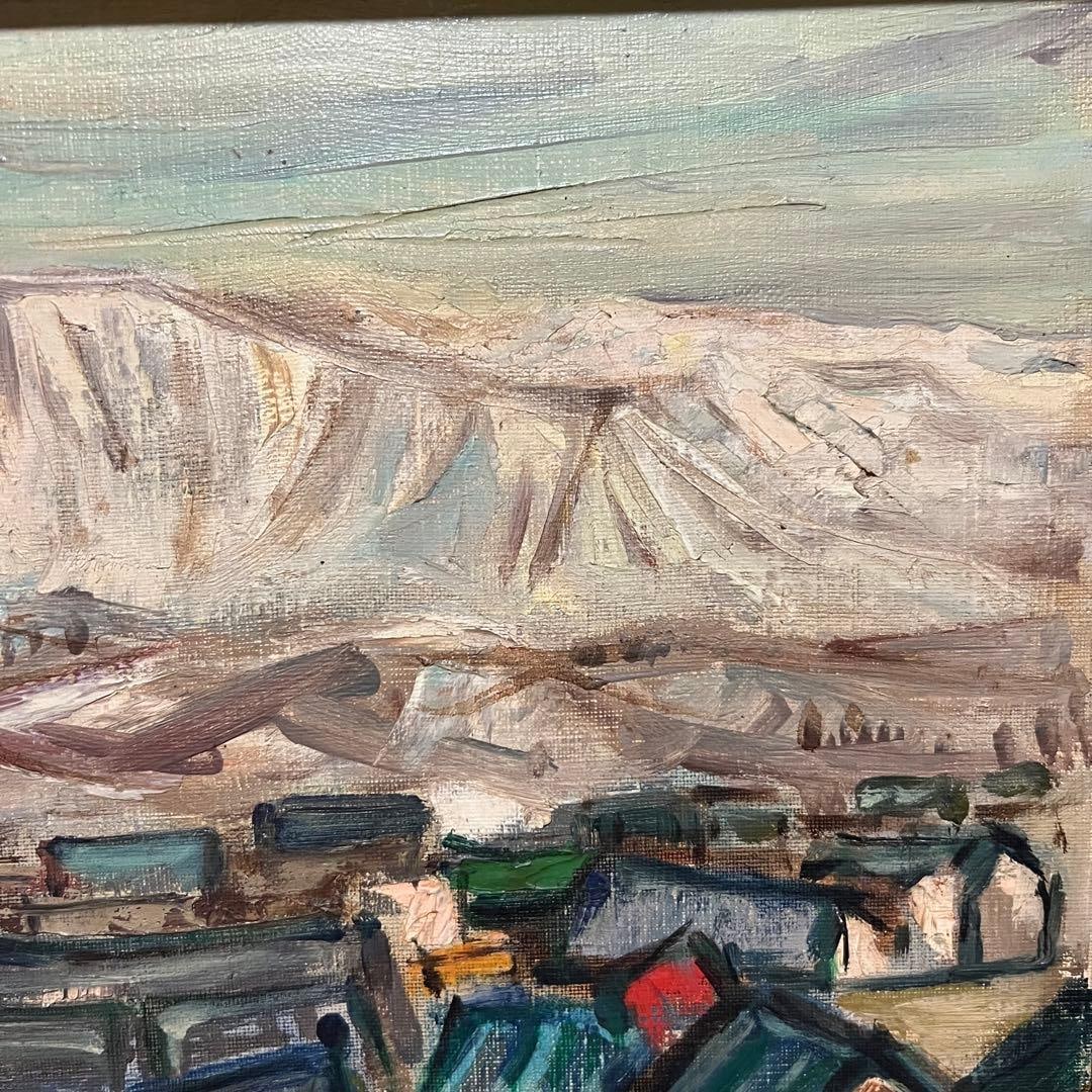miya Hiroshi "Sanroku-ga" Oil Painting - 5