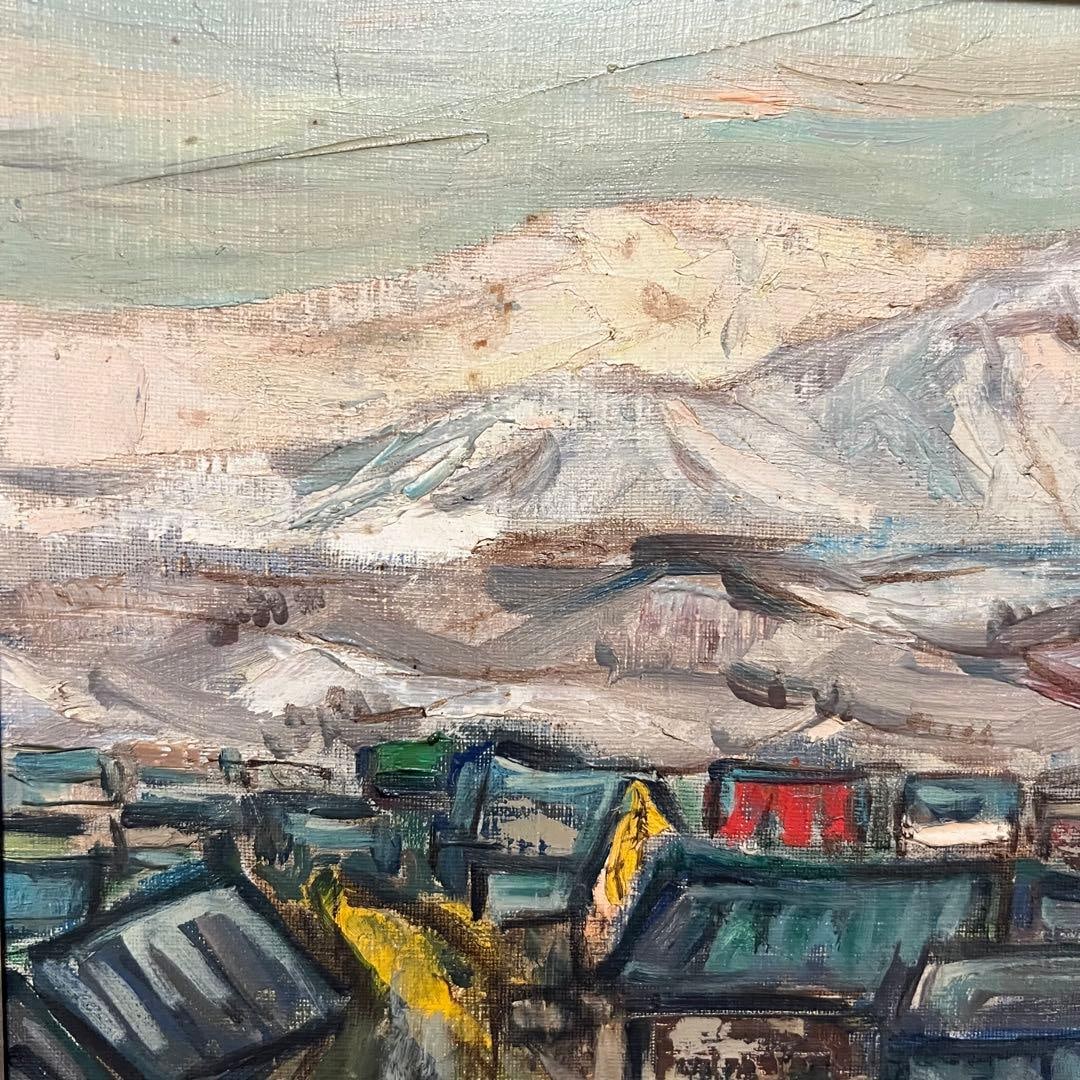 miya Hiroshi "Sanroku-ga" Oil Painting - 6