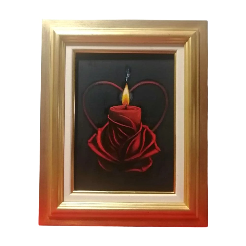 Oil Painting "Still Life with Roses" (1 of 7)