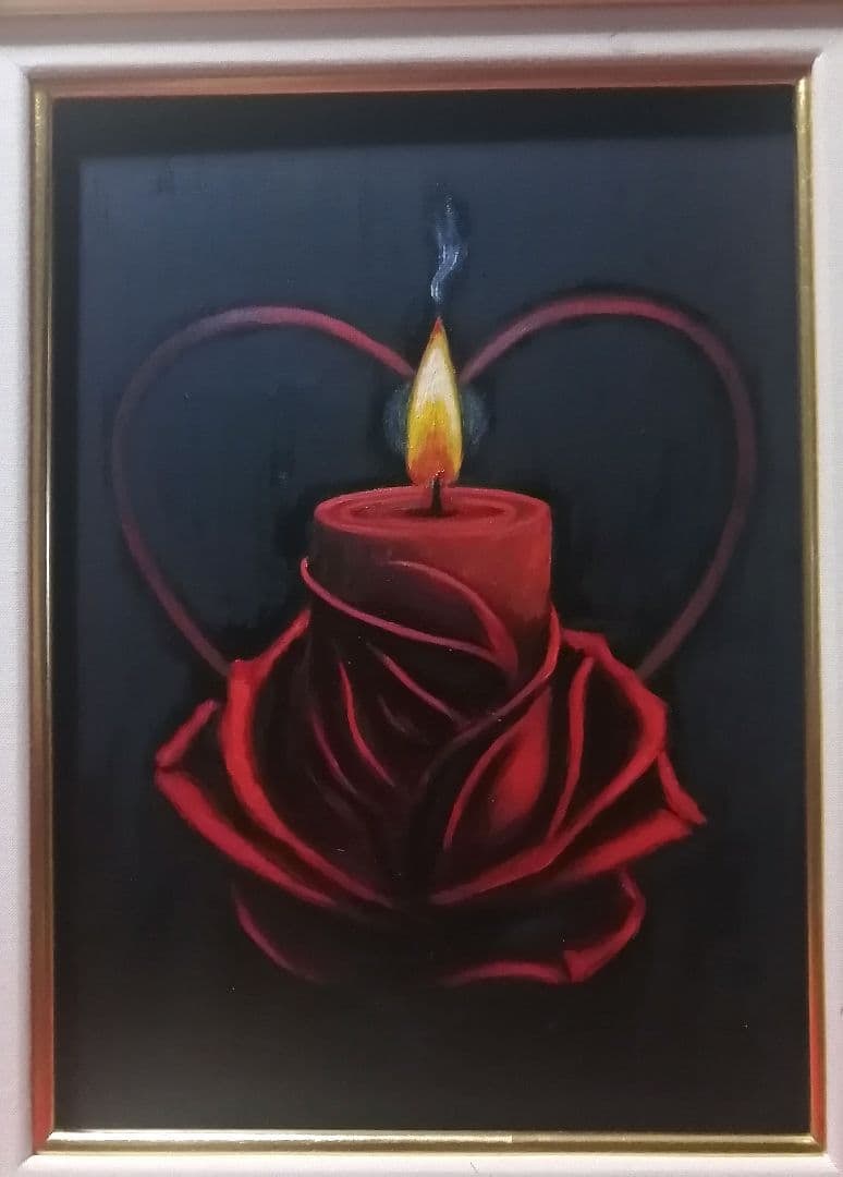 Oil Painting "Still Life with Roses" - 4