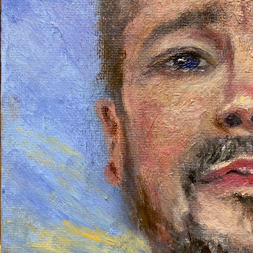 Oil Painting "Naku Otoko" F3 Size - 2