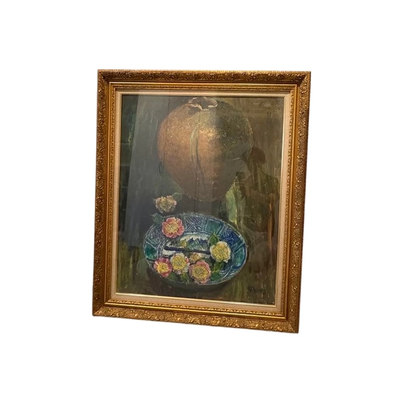 Munakata Itsuro, Painting: Title Painting by Munakata Itsuro Description This is a painting by Munakata Itsuro. It will be a large image, with frame dimensions approximately 1100x900. Freight: 1.International Freight: Foreign s