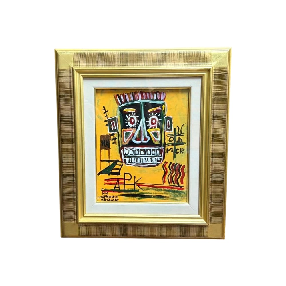 Jean-Michel Basquiat "Oil Painting" (1 of 4)