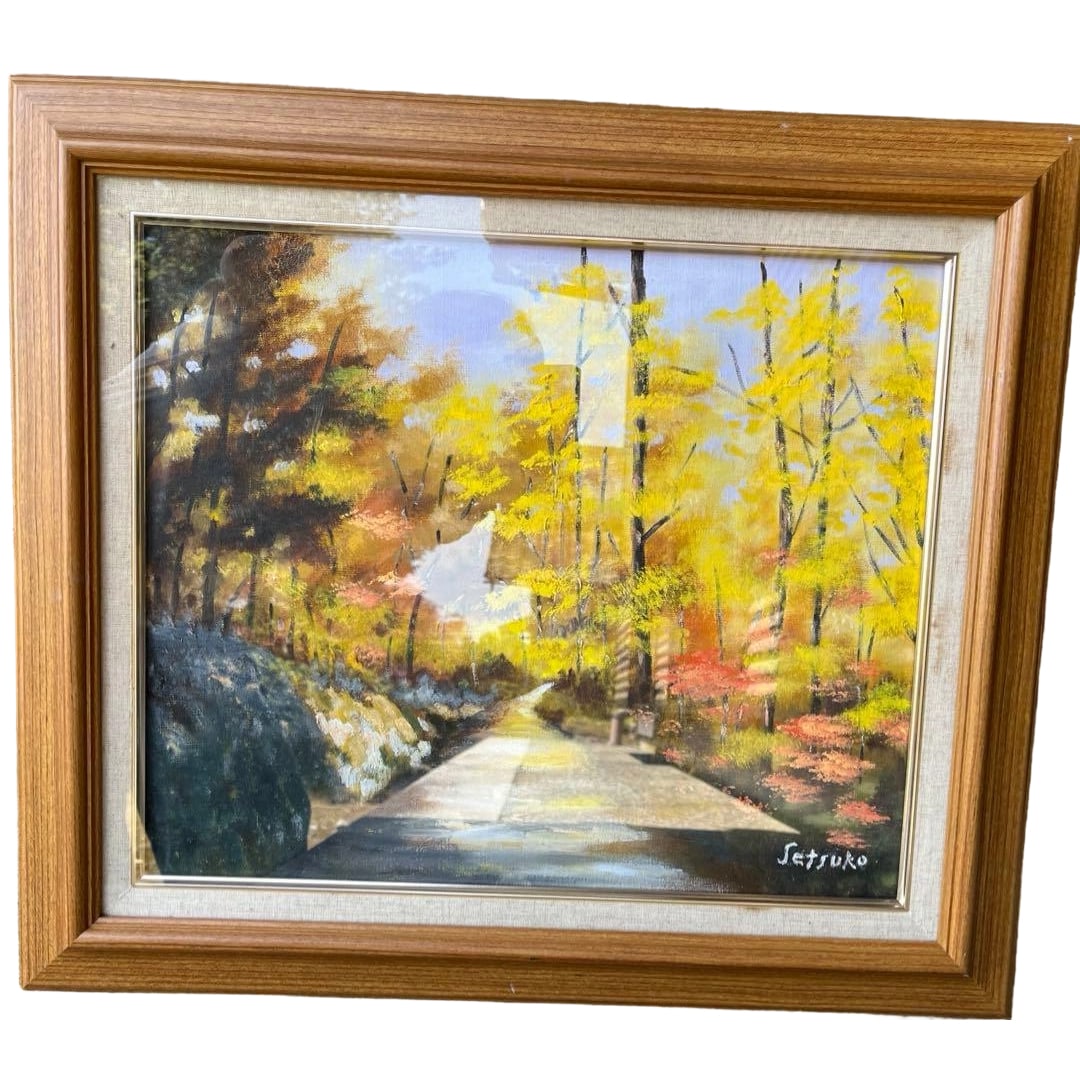 Setsuko "Shushoku" Oil Painting (1 of 3)
