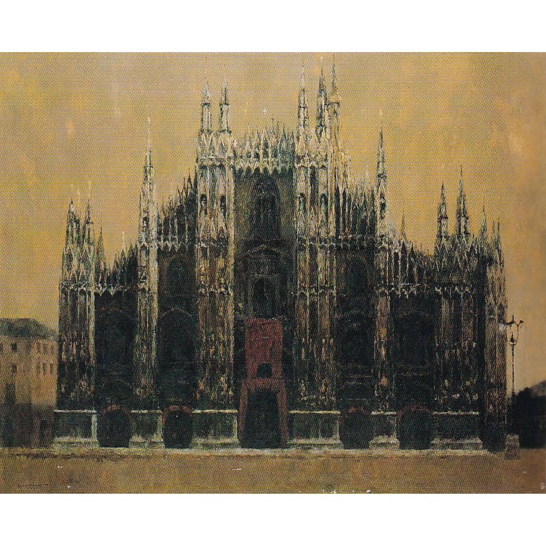Miyashita Hiroyoshi "Milan Cathedral" Oil Painting Size 100 (1 of 2)