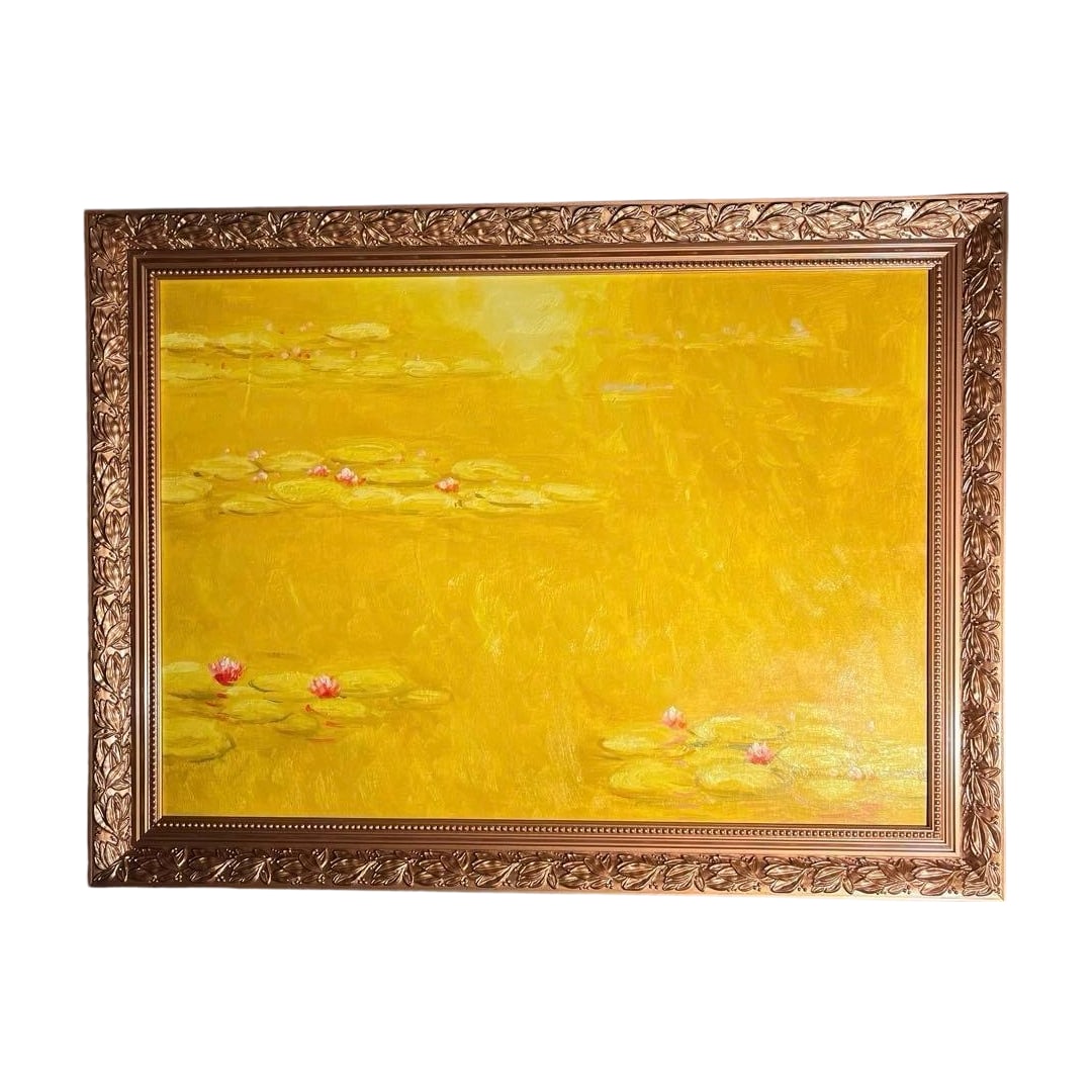Claude Monet "Water Lilies" oil painting (1 of 10)
