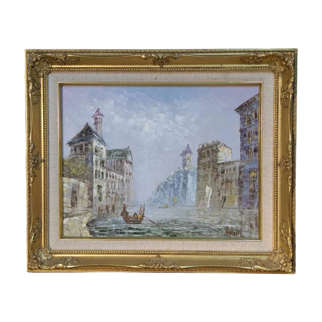 Oil Painting "City of Water, Venice" Size F6 (1 of 10)