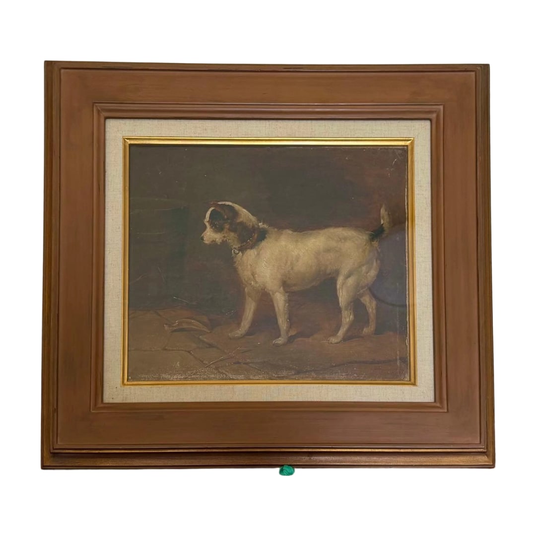 Hilliard "Dog" Oil Painting (1 of 4)