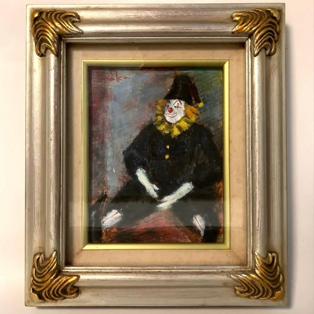 "Pierrot" Oil Painting (1 of 12)