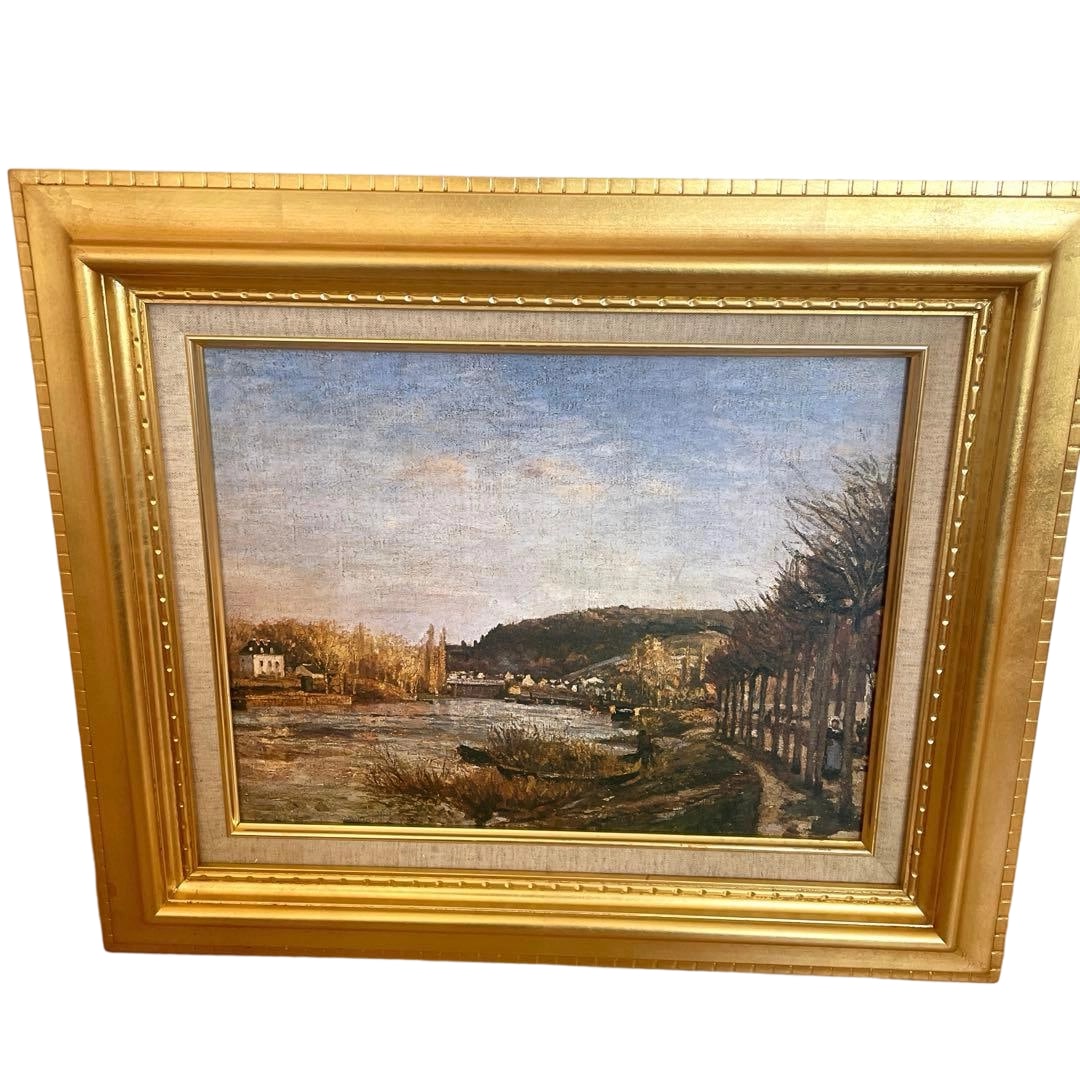 Pissarro "Boulevard de la Seine" Oil Painting (1 of 4)