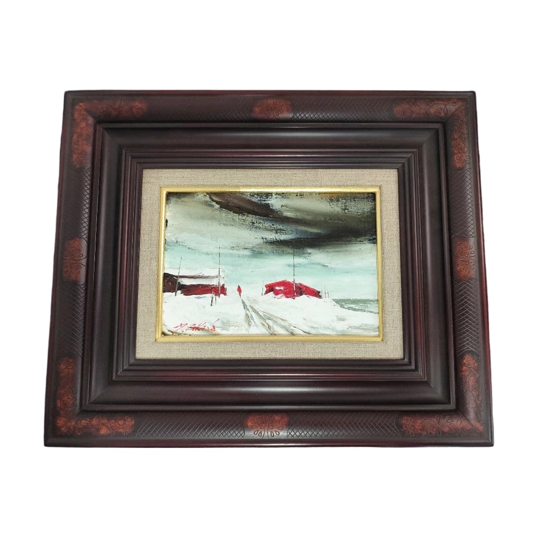 Takano Mototaka "Ieji" Oil Painting, SM Size (1 of 10)