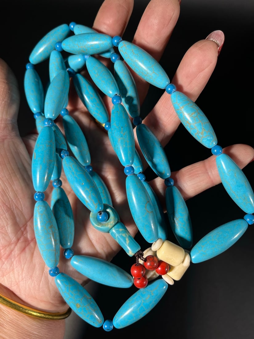 Turquoise Bead String - 7