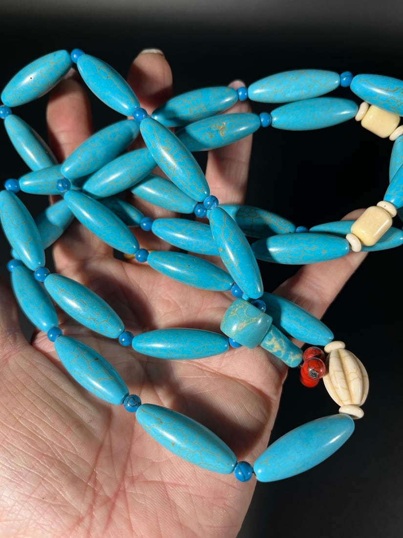 Turquoise Bead String - 8