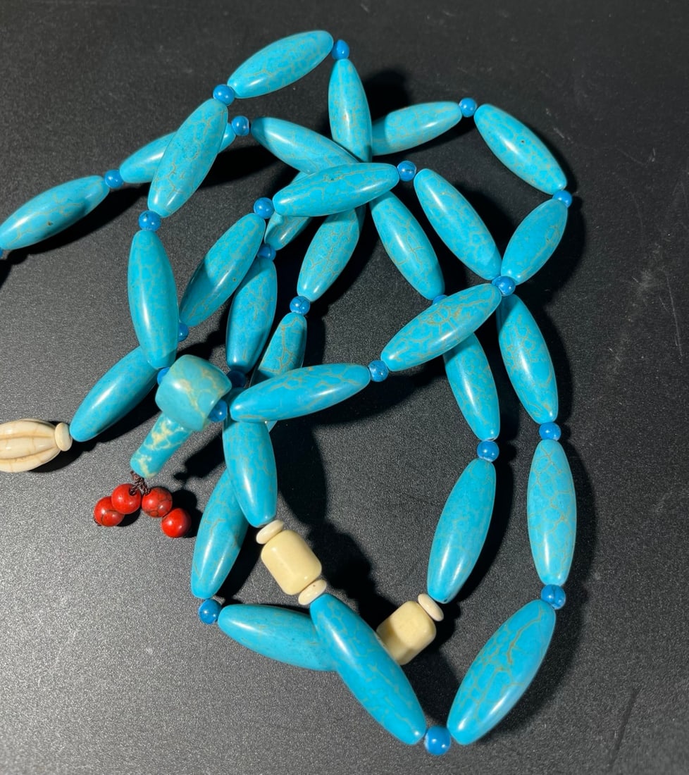 Turquoise Bead String - 9