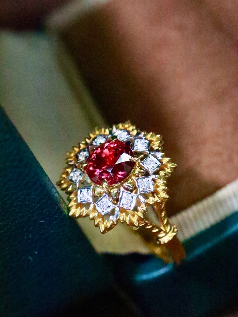 Unheated Ruby Ring - 4