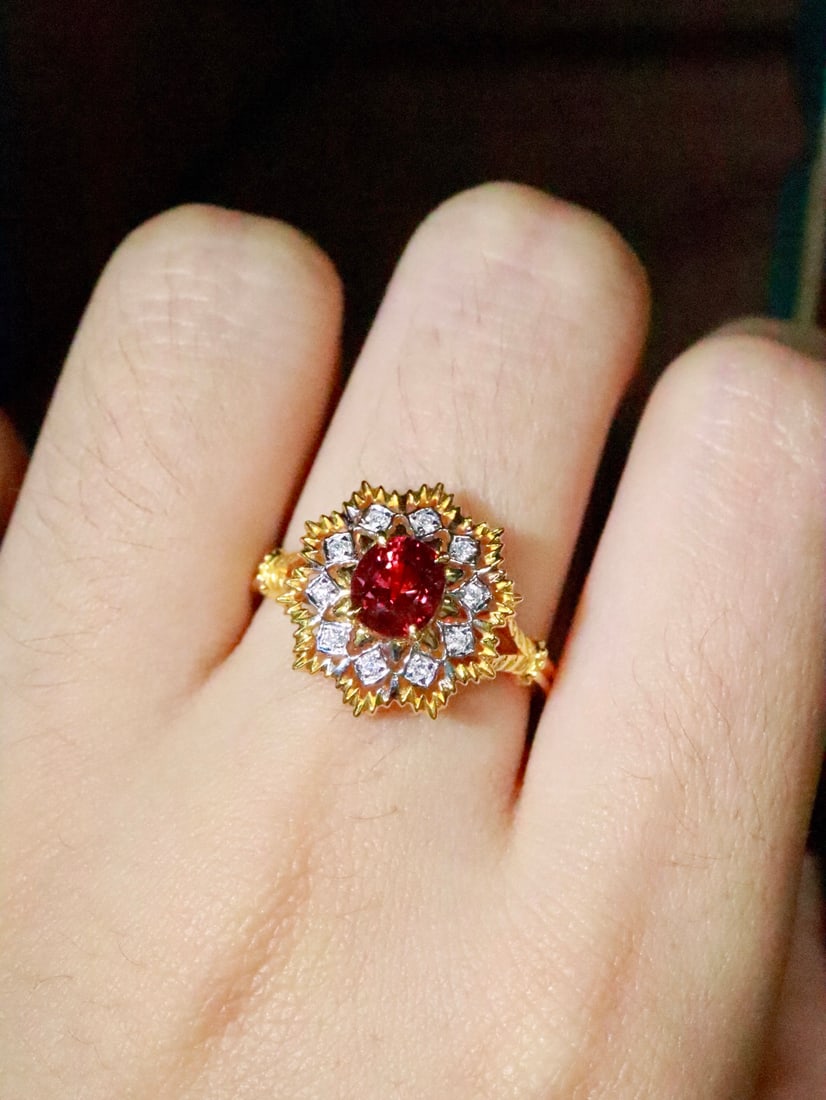 Unheated Ruby Ring - 5