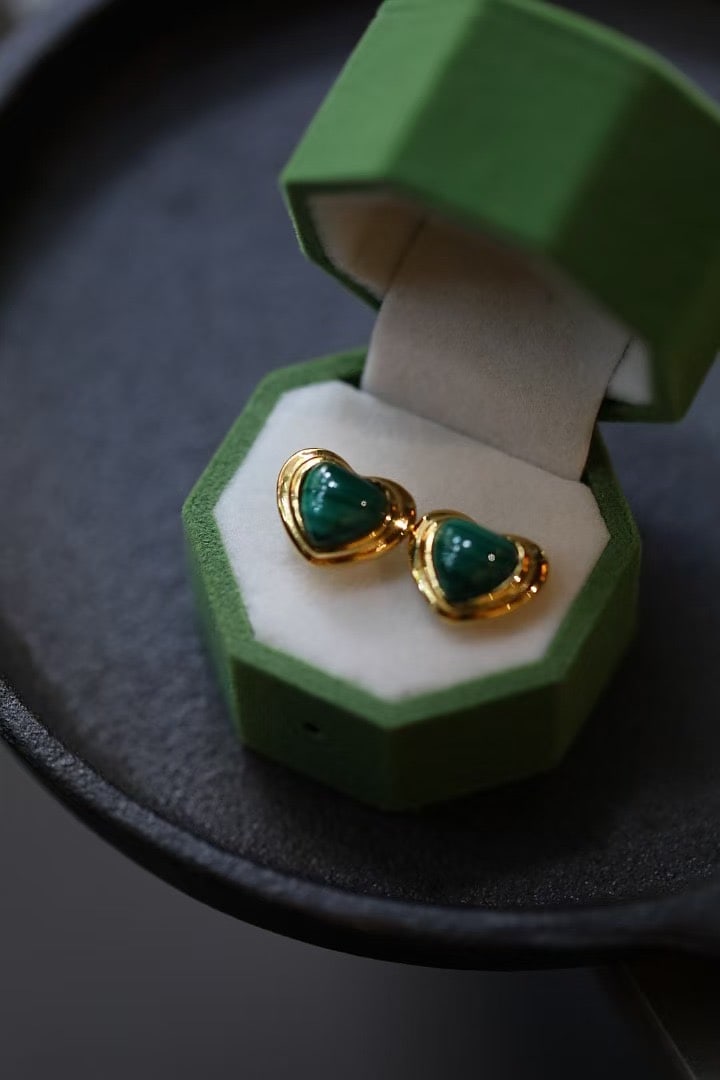 Malachite Earrings - 5