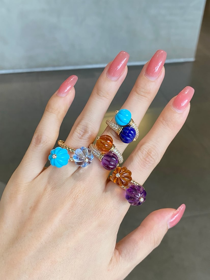 Crystal Diamond Ring - 16