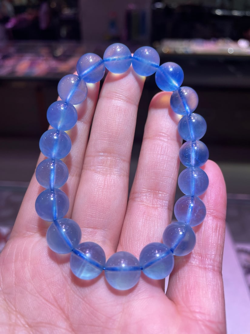 Natural Aquamarine Bracelet (1 of 4)