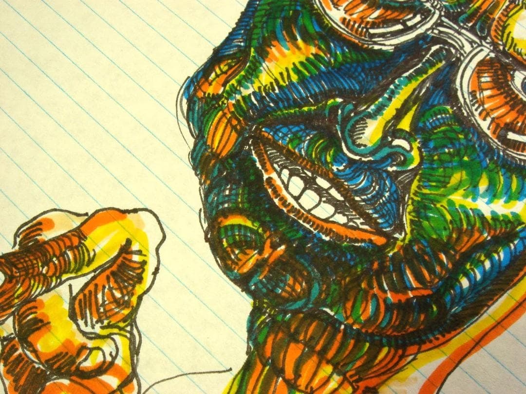 Daniel Johnston "Drawing" - 5