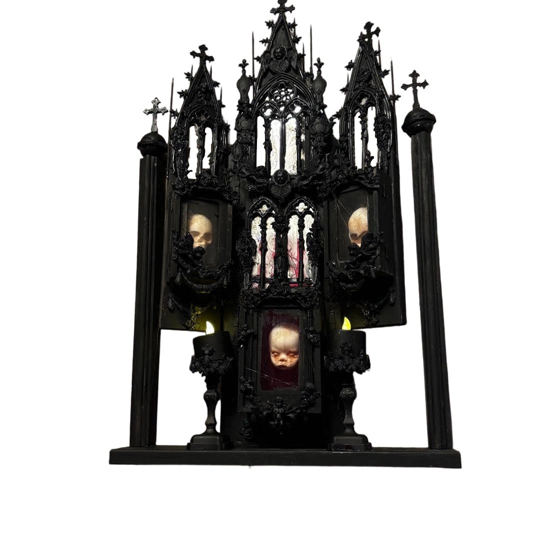 Decadent Cathedral Clad in Profound Beauty Type B: Title Limited Edition Artwork "Decadent Cathedral Adorned with Profound Beauty" Type B Description This is a limited edition artwork by VIRTU MORE (Virutsu Moa). This large-scale art installation enca