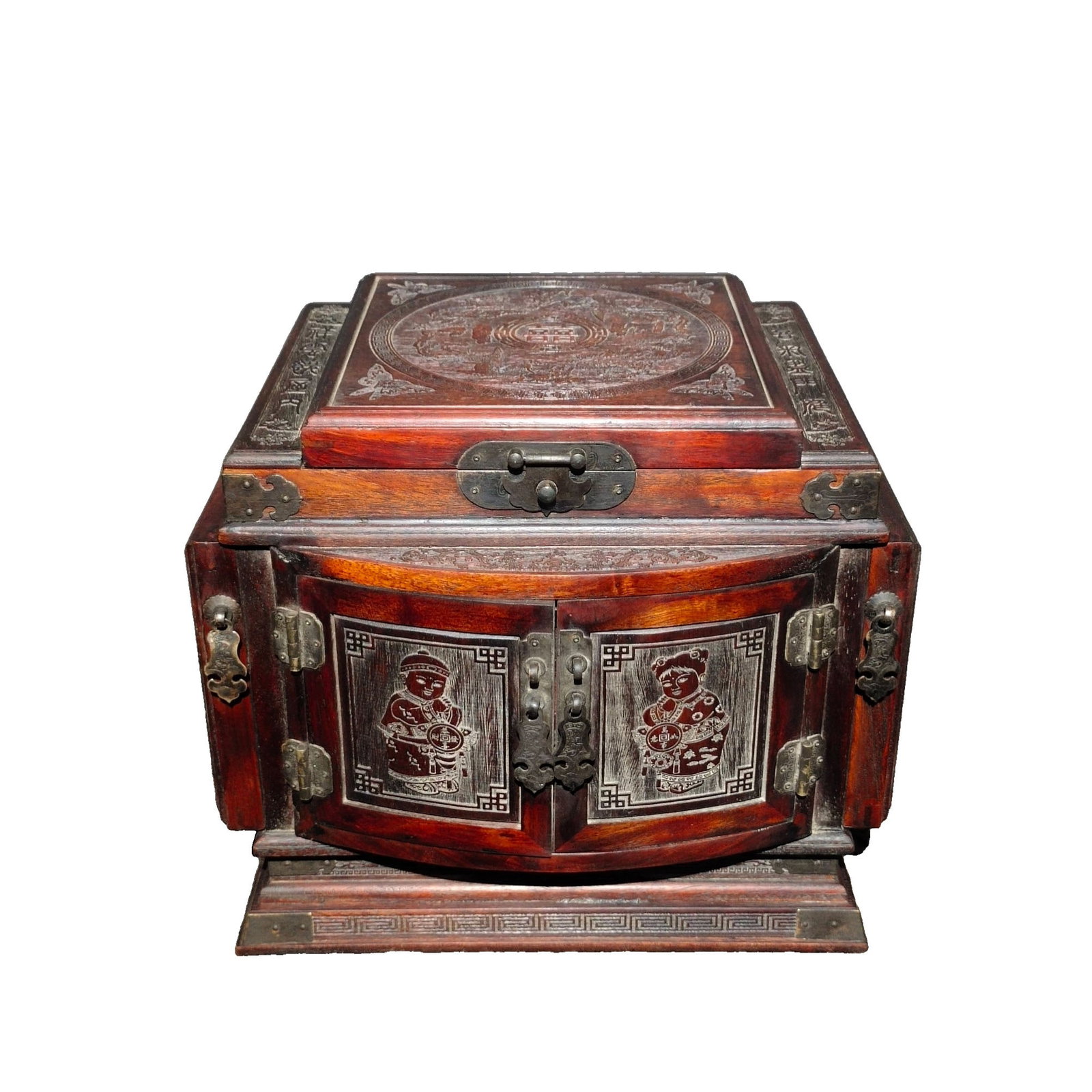 Contemporary Rosewood Jewelry Box (1 of 10)