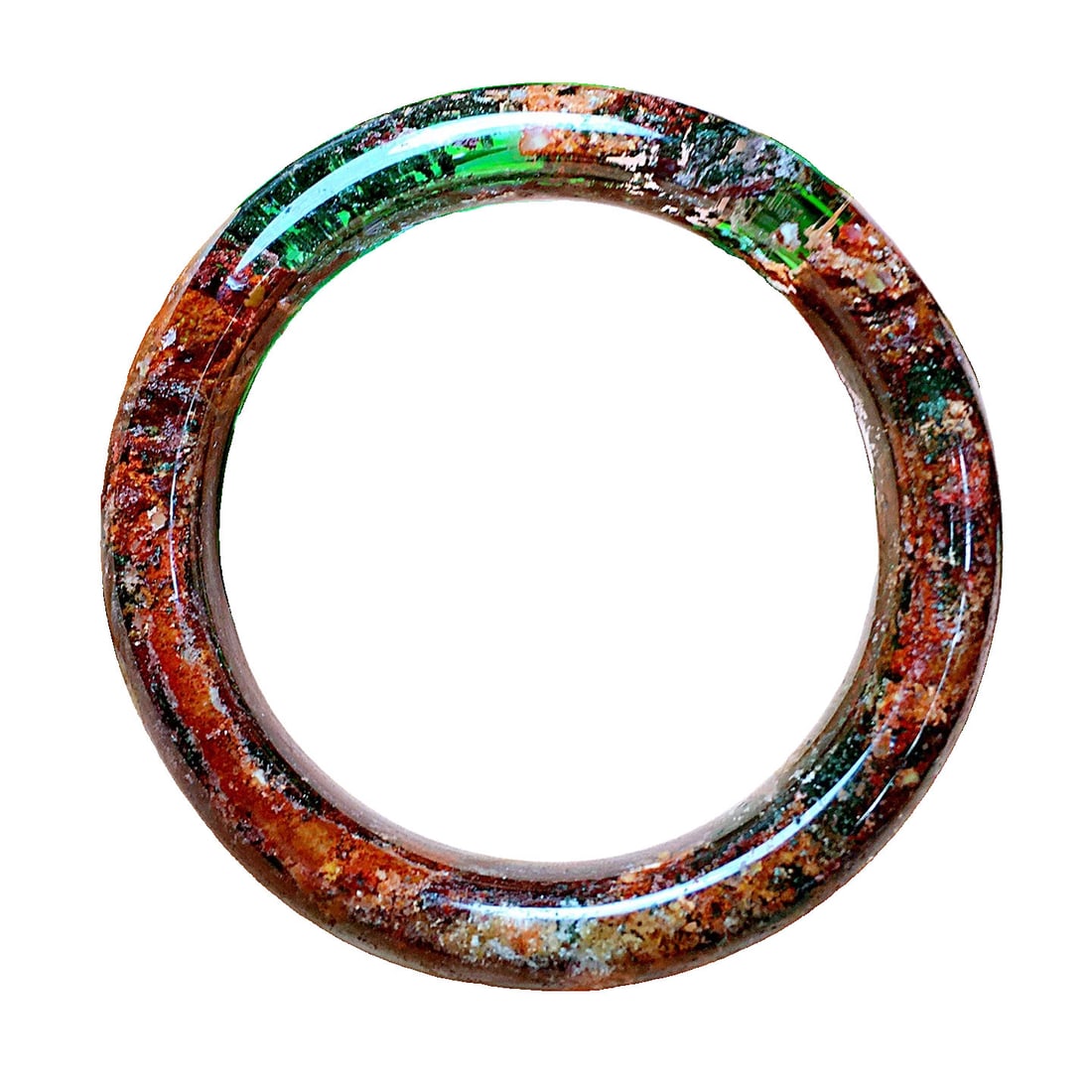 Natural Four Seasons Color Phantom Layered Mountain Bracelet: This bracelet is made from authentic Brazilian old mine material, showcasing a colorful array of hues that present a unique scenery of rising phantoms, reminiscent of a garden in full bloom. With an i