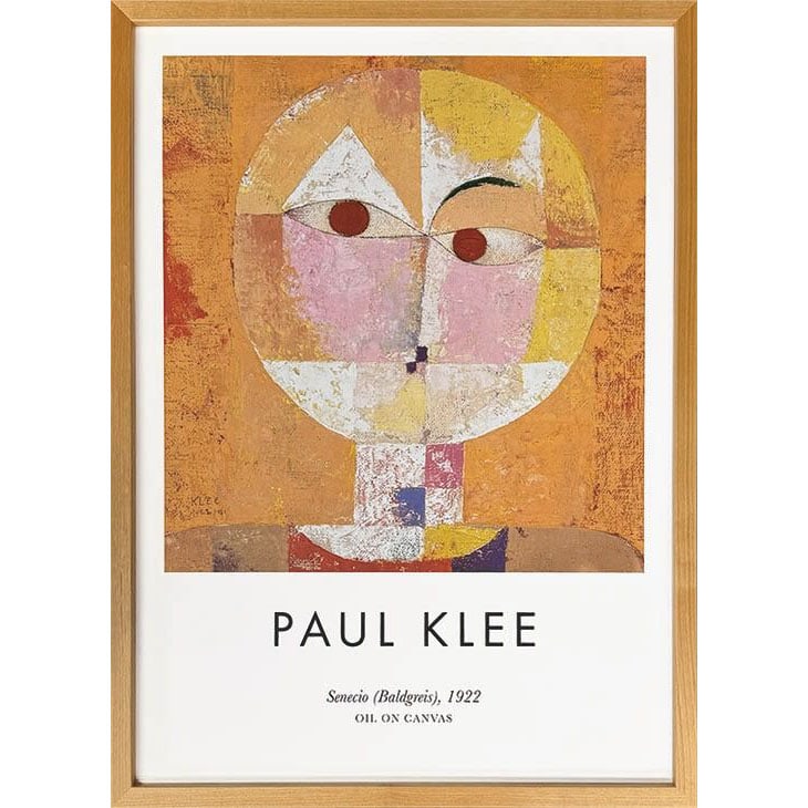 Famous Painting, Abstract Painting, Klee, Modern Art, Bauhaus (1 of 5)