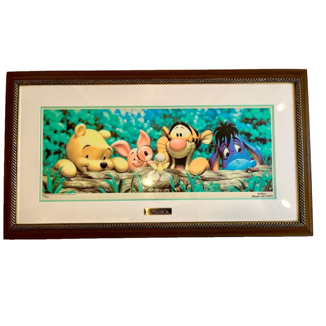 Disney Art Collection: Nice To Meet You: Disney Art Collection "Nice To Meet You" Dimensions: 59x106 cm (including frame). Freight: 1.International Freight: Foreign shipping charges are determined by destination. 2.Photos, descriptions and v
