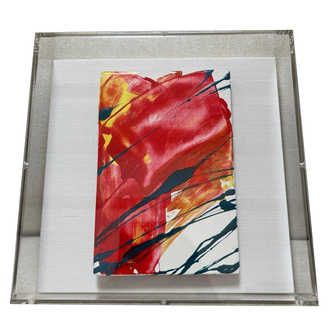 Nakanohiroki Original Painting Modern Art Modern Fine Arts: Nakanohiroki Original Painting, Modern Art, Modern Fine Art This is an acrylic work, approximately 19cm in height, 19cm in width, and 5cm in thickness. Unused, kept in private collection. Comes with a