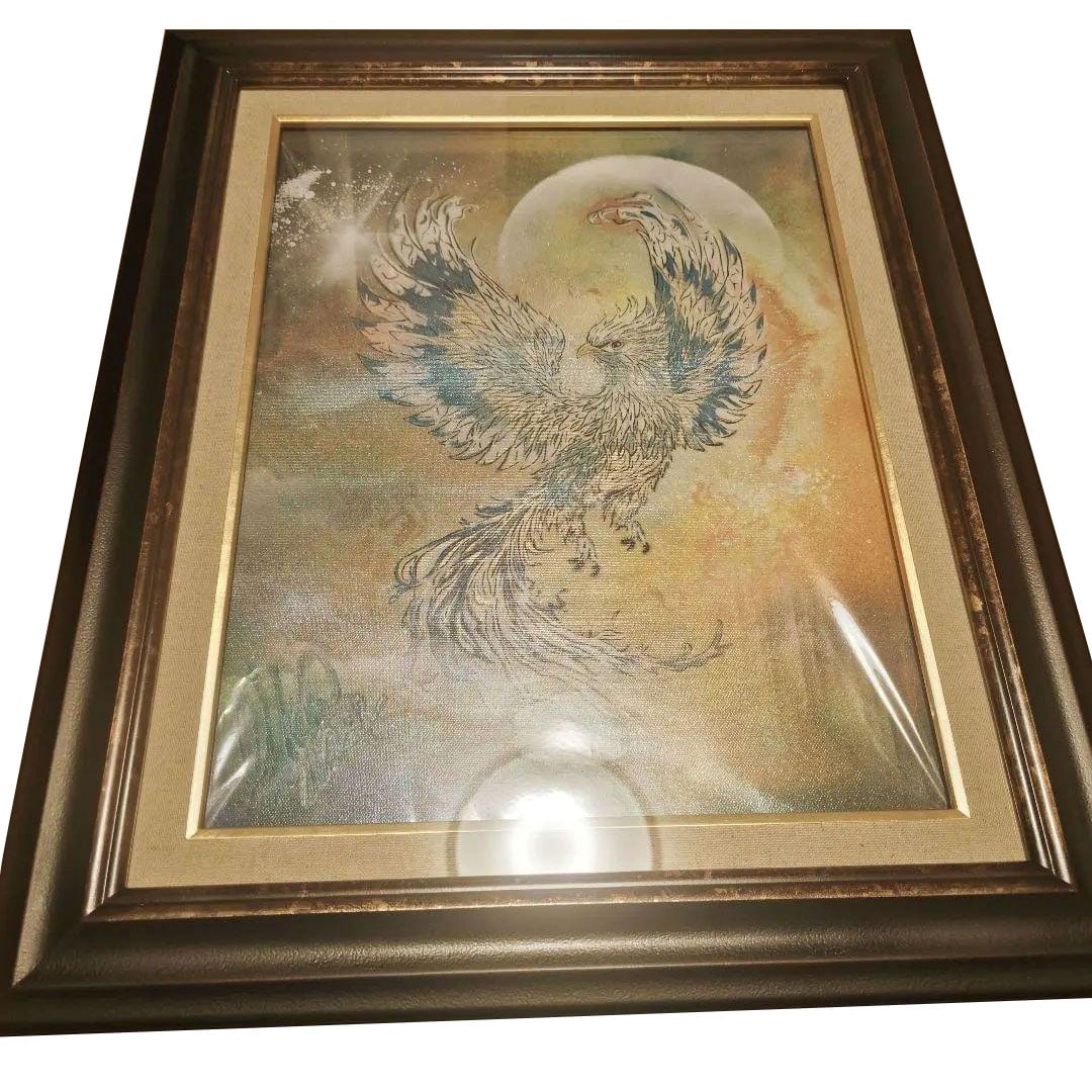 Spray Art "Eden" "Phoenix" F6 Original Canvas (1 of 15)