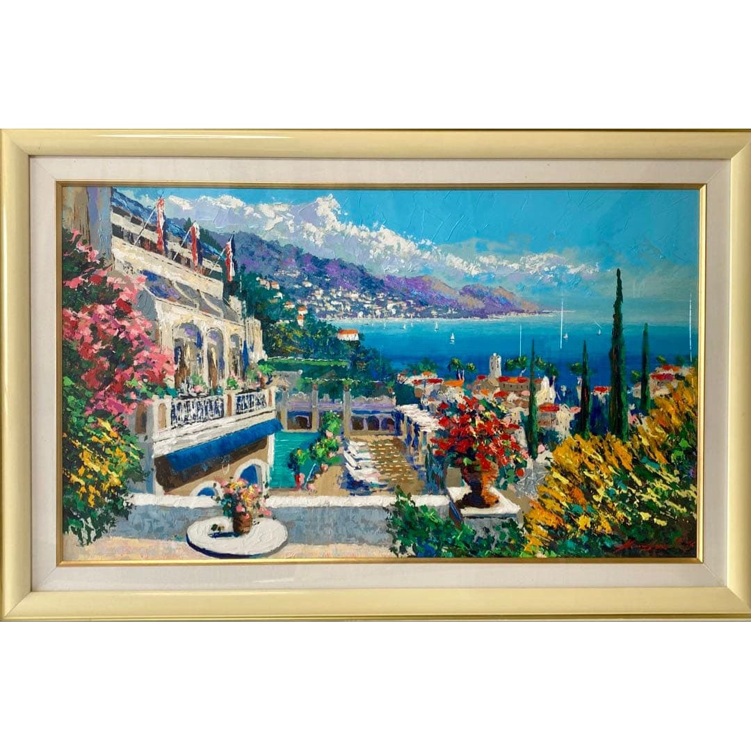 Kelly Halem Serena Hotel Hand-Signed Silkscreen Print (1 of 5)