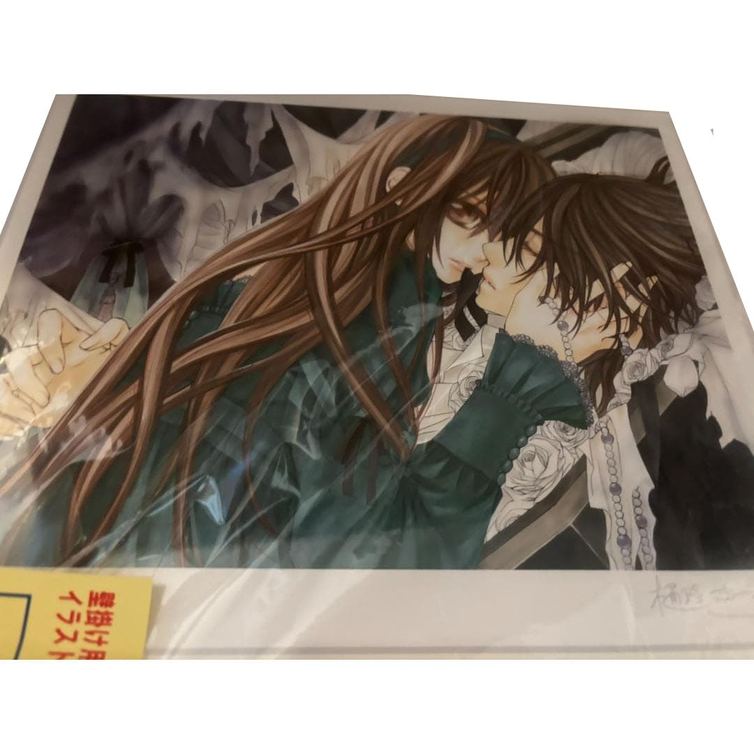 "Vampire Knight" Reproduction Original Artwork with Handwritten Signature: "Vampire Knight" Reproduction Original Artwork with Handwritten Signature Brand new, unused item. Freight: 1.International Freight: Foreign shipping charges are determined by destination. 2.Photos,