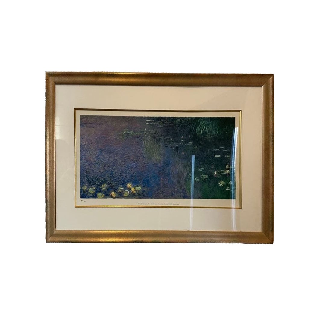 Claude Monet, Lithograph of "Water Lilies" (1 of 9)