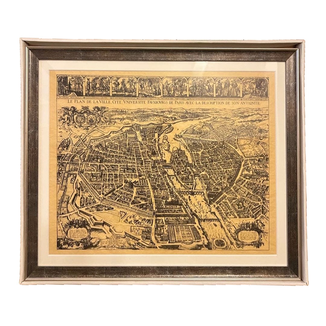 Historical Map of Paris (1 of 5)