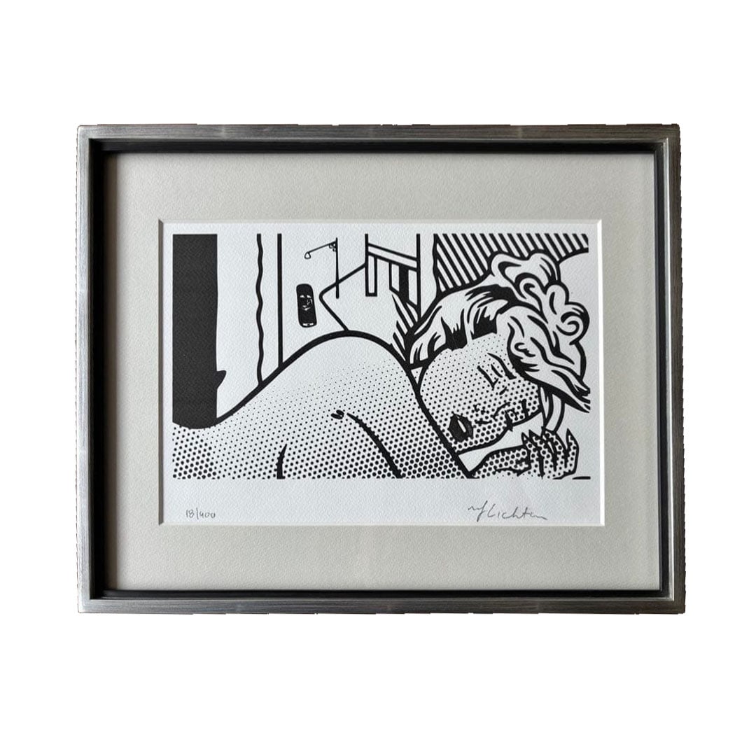 R Lichtenstein lithograph (1 of 3)
