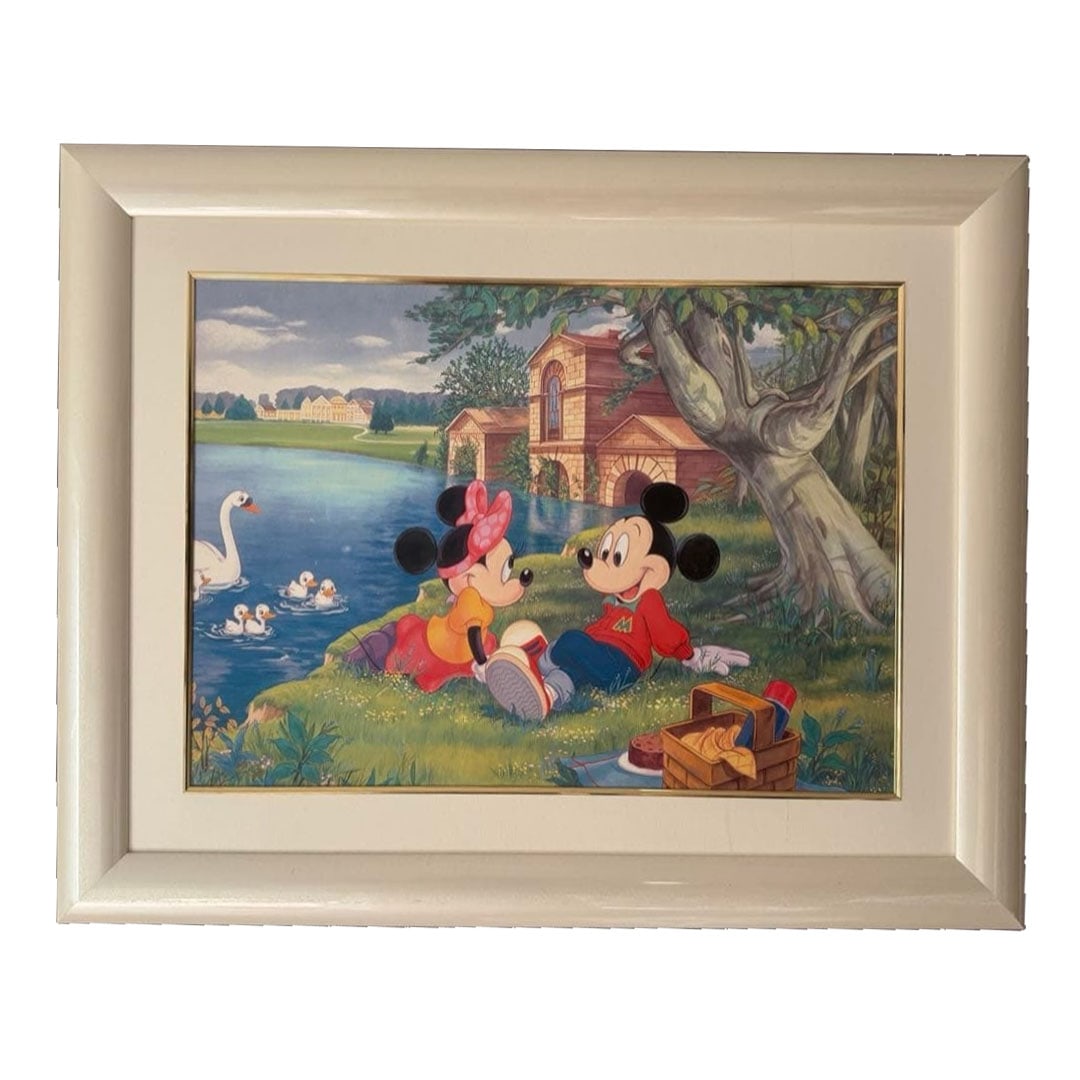 Limited to 80 pieces worldwide - Mickey & Minnie True Love Art Grage (1 of 9)