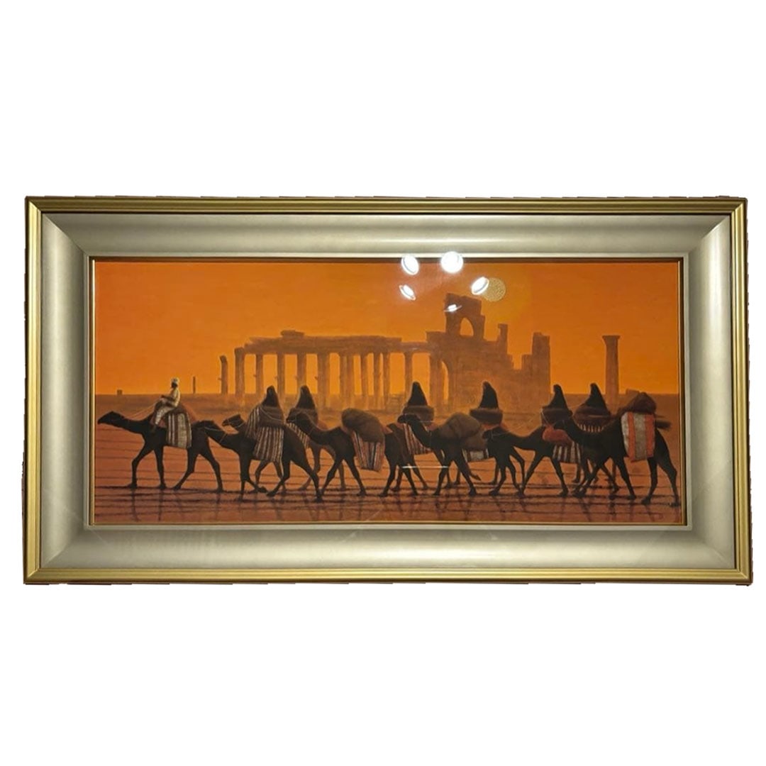 Hirayama Ikuo, "Morning Journey to the Ruins of Palmyra" (1 of 18)