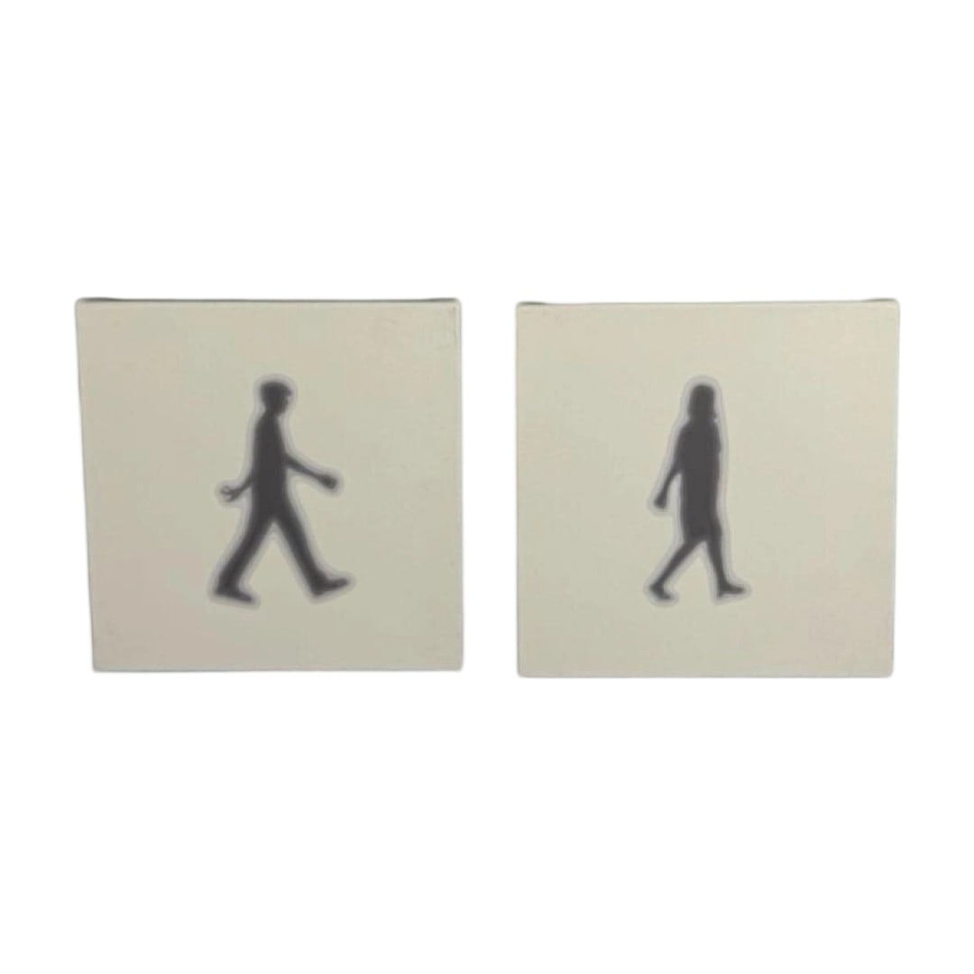 Contemporary Art Kunimoto Yasuhide Untitled People Hand-painted Work 2009 (1 of 8)
