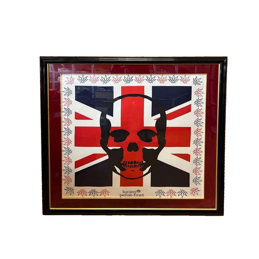 Lucien Pellat-Finet Skull Design Artwork, Black Frame (1 of 6)