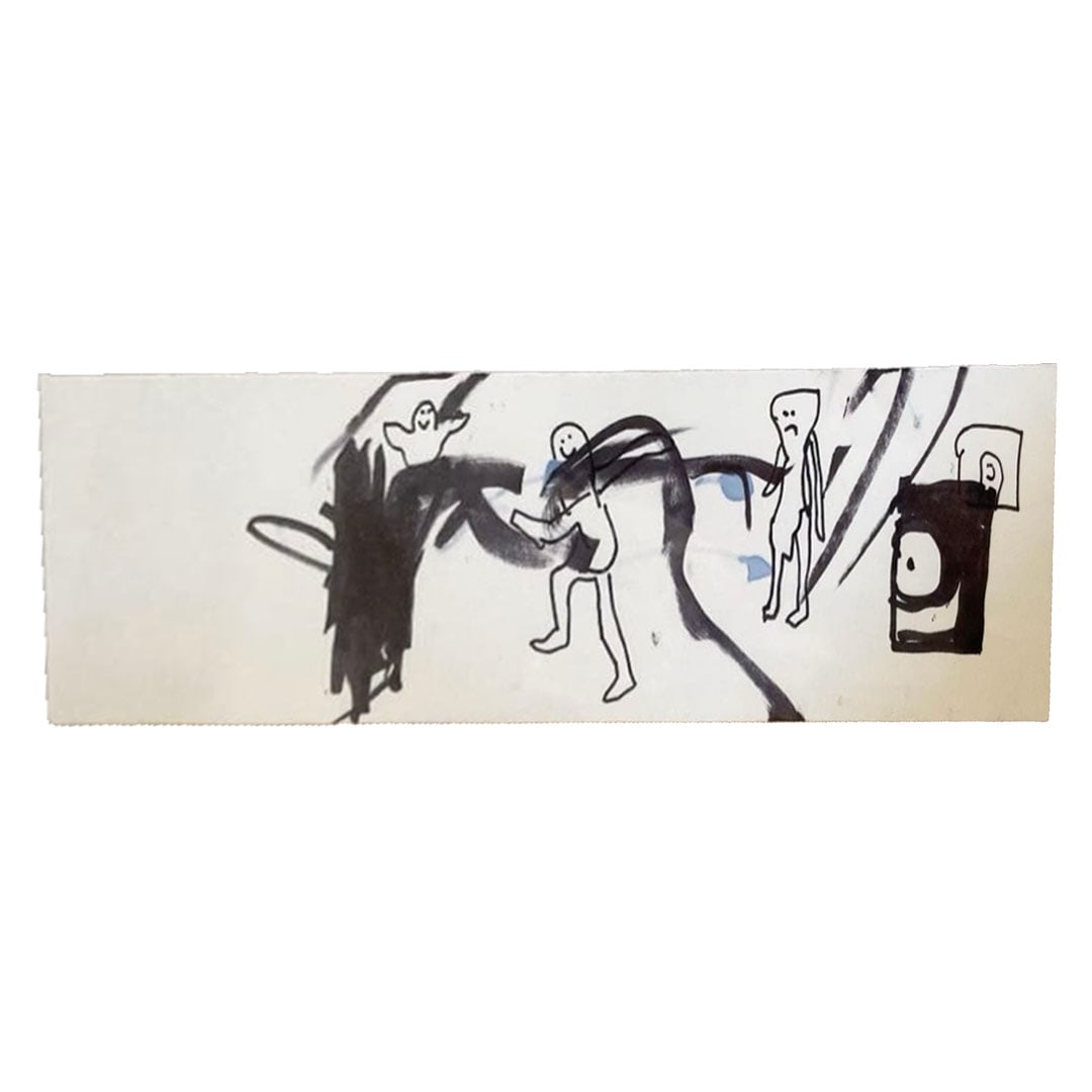 Mark Gonzales original artwork, signed edition. (1 of 5)