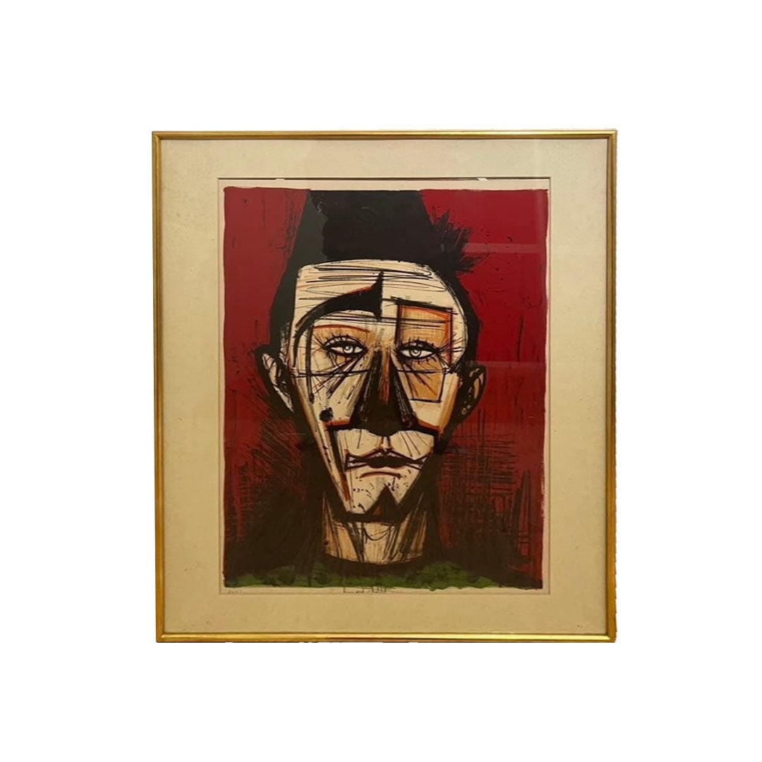 Bernard Buffet, Circus, Lithograph: Bernard Buffet, Circus, Lithograph The frame and other elements may have minor scratches. Freight: 1.International Freight: Foreign shipping charges are determined by destination. 2.Photos, descriptio