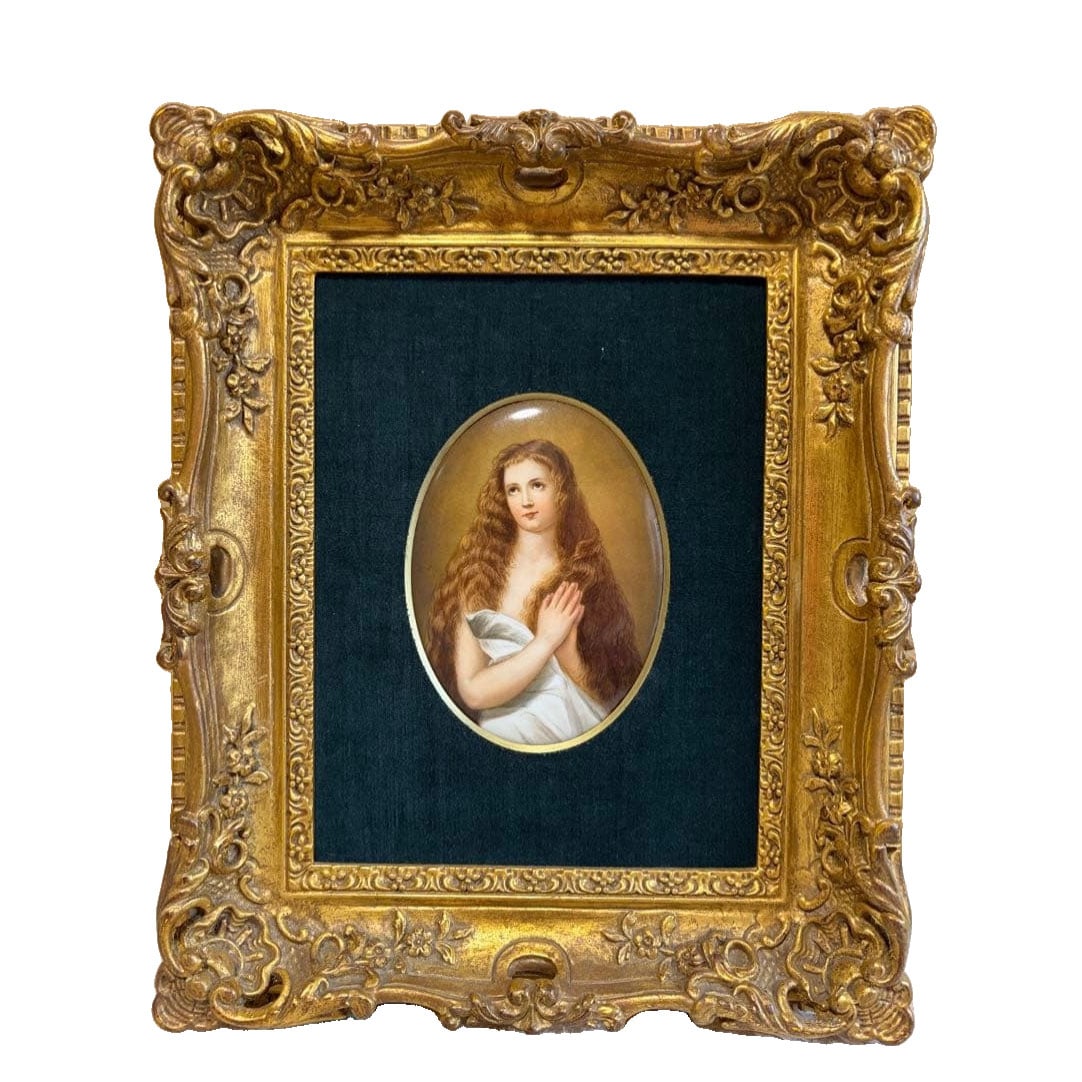 A fine porcelain plaque by the Royal Porcelain Manufactory, Berlin. (1 of 12)