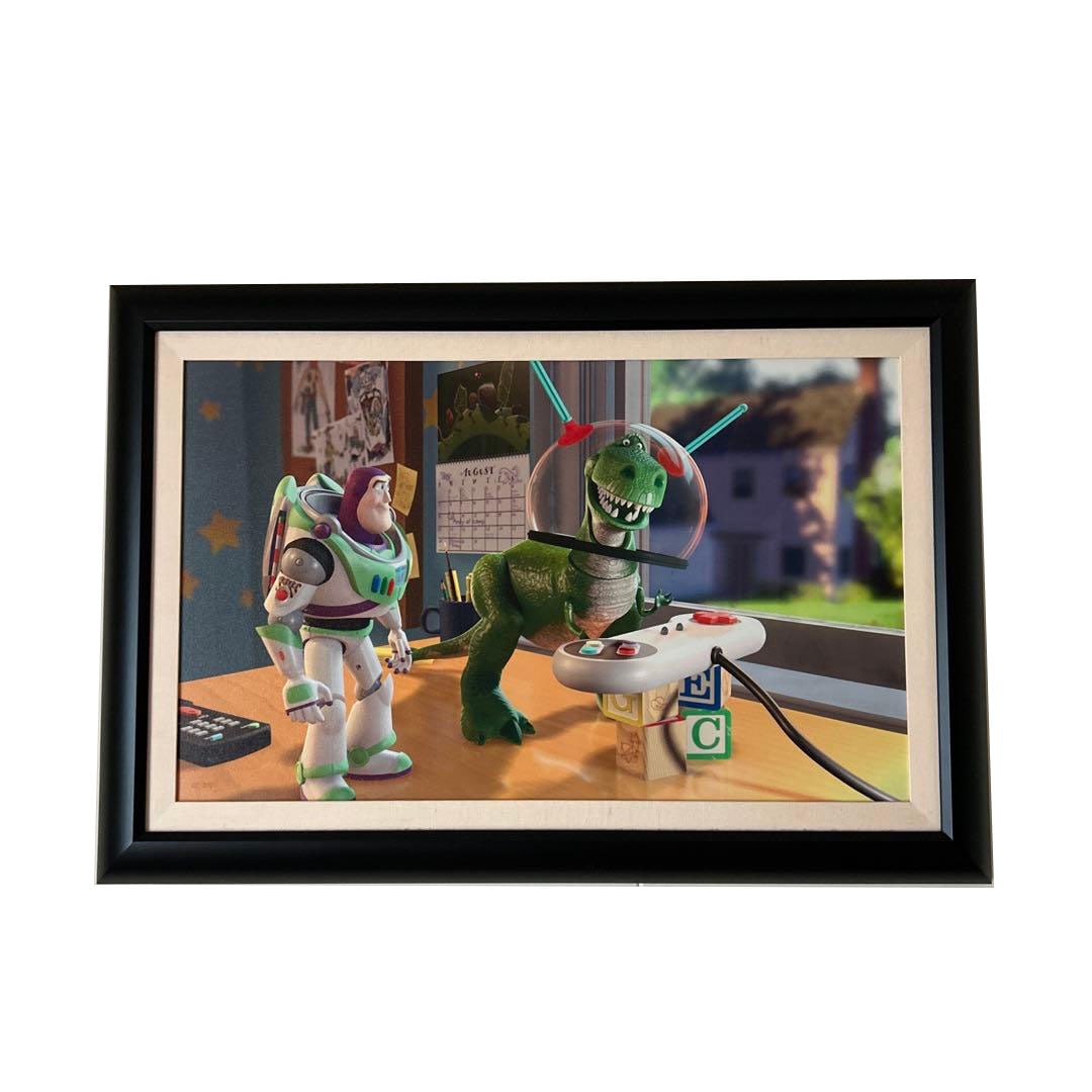 Pixar World Limited Edition Toy Story 2 Exquisite Artwork: Pixar World Limited Edition Toy Story 2 Exquisite Artwork This is an extremely rare original painting, a limited edition product created 21 years ago by approximately 30 Disney officially certified