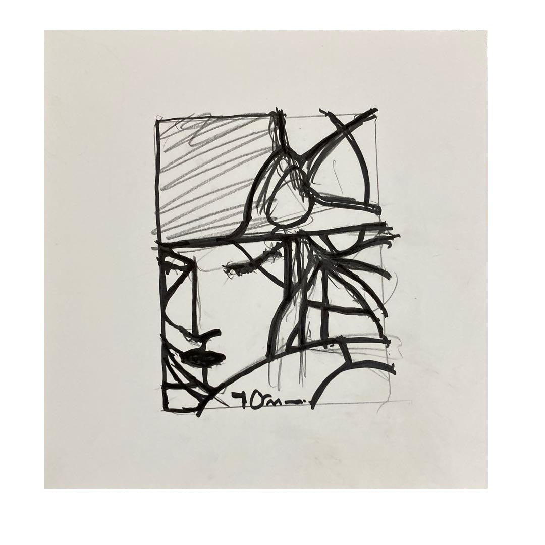 Amano Yoshitaka, Vampire Hunter D, Sketch, Original Artwork (1 of 9)