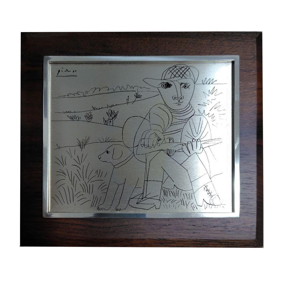 Pablo Picasso, Artwork, "The Hunter", Silver Etching (1 of 4)