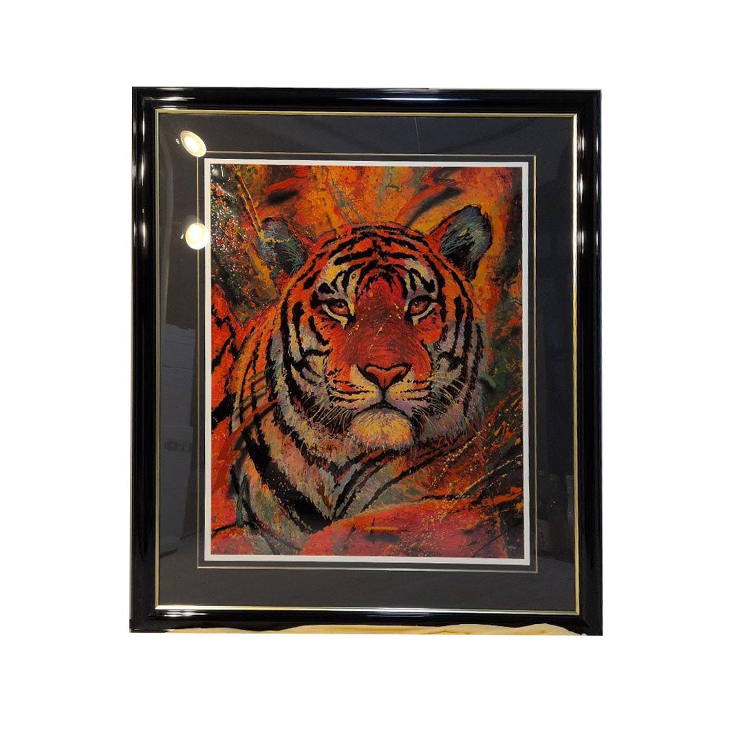 Christian Lassen, Tiger, accompanied by a certificate of authenticity, unused item. (1 of 13)