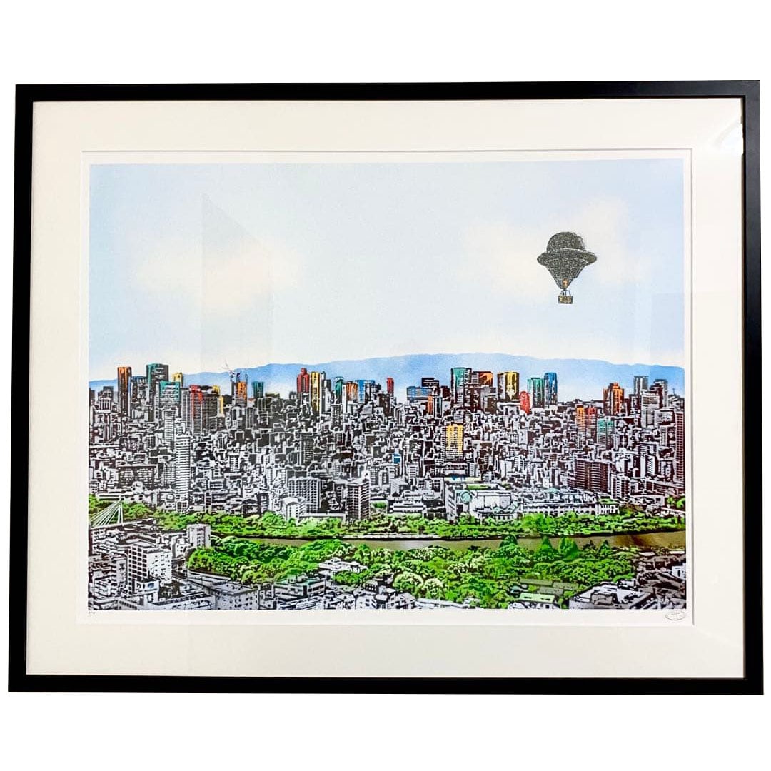 TMA Diamond Powder Edition: TMA Diamond Dust Edition This is the latest work from Nick Walker's The Morning After series, titled Osaka The Morning After Diamond Dust. The piece is a special diamond dust edition, capturing the vi