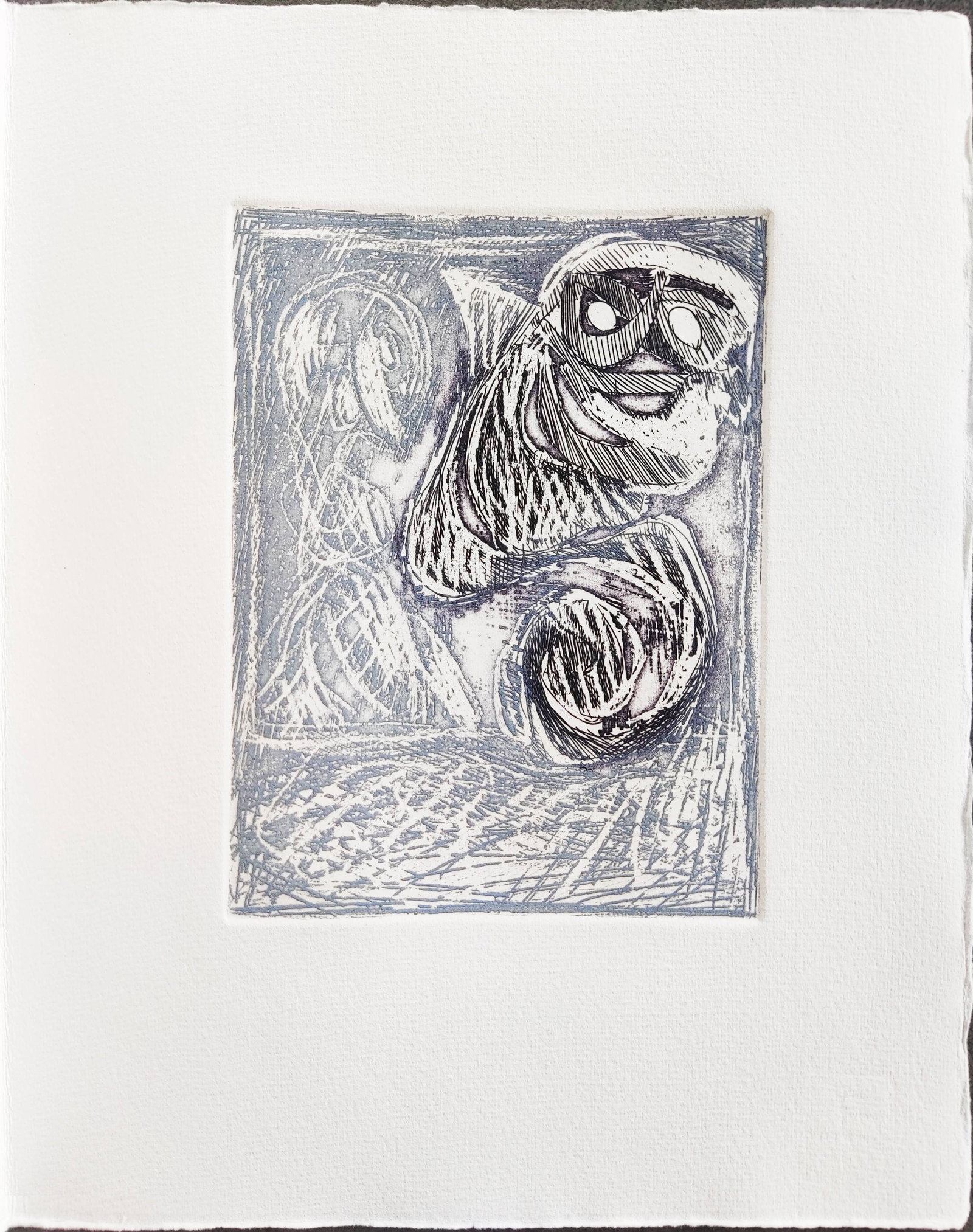 Pierre Alechinsky (1927) - Commentaire de Personnage: Pierre Alechinsky (1927) - Commentaire de Personnage Lithograph from 1964. The edition of 125. Dimensions of work: 30 x 21 cm Publisher: Atelier Clot, Paris. The work is in Excellent condition. Fast a