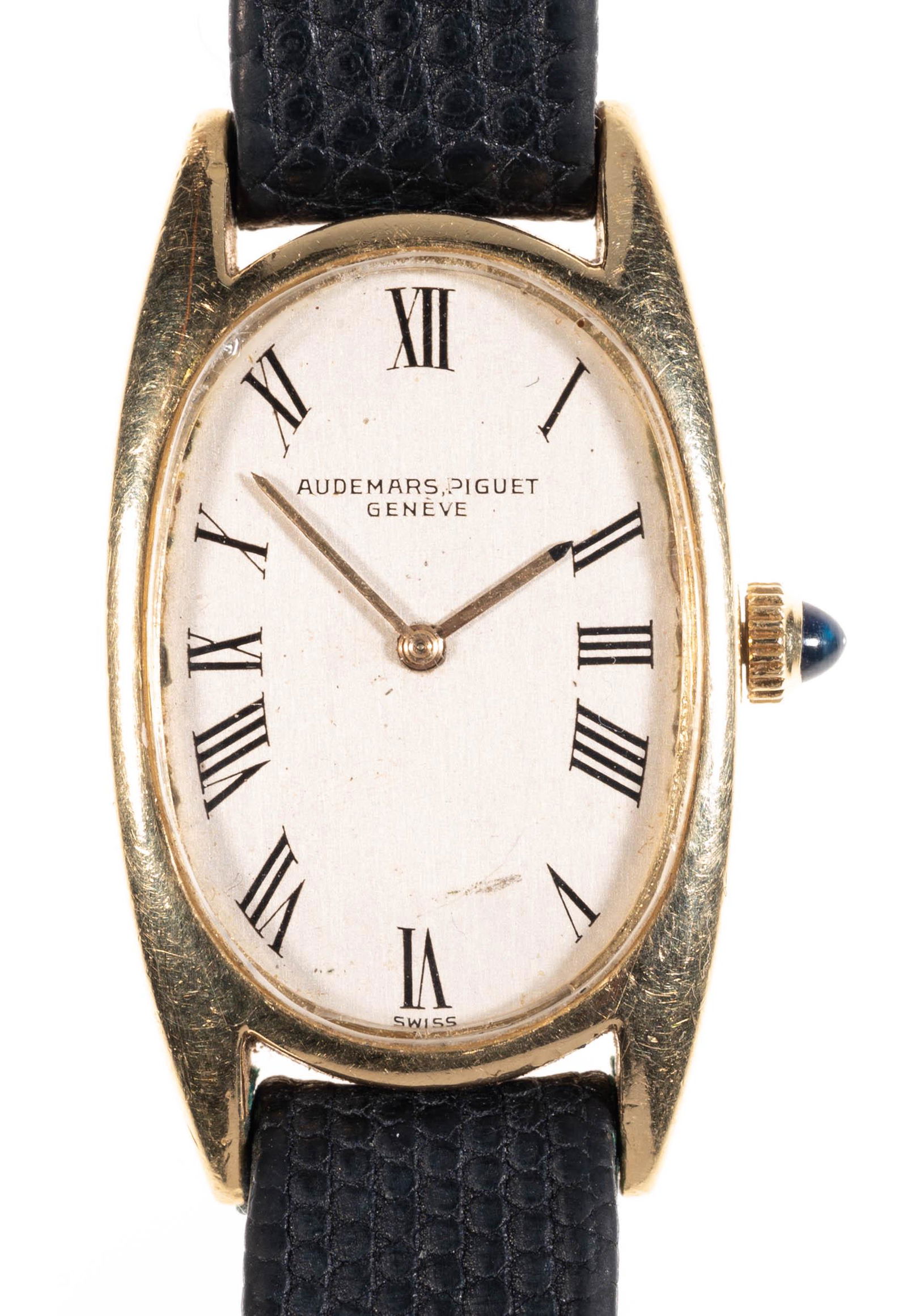 AUDEMARS PIGUET 18K OVAL LADIES WRISTWATCH (1 of 7)